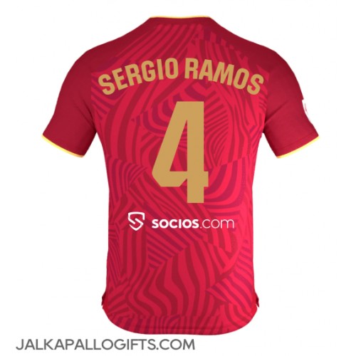 Sevilla Sergio Ramos #4 Vieraspaita 2023-24 Lyhythihainen